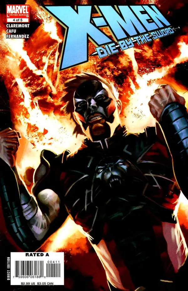 Cover of X-Men: Die by the Sword #4