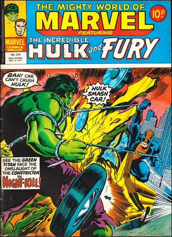 Cover of The Mighty World of Marvel #273