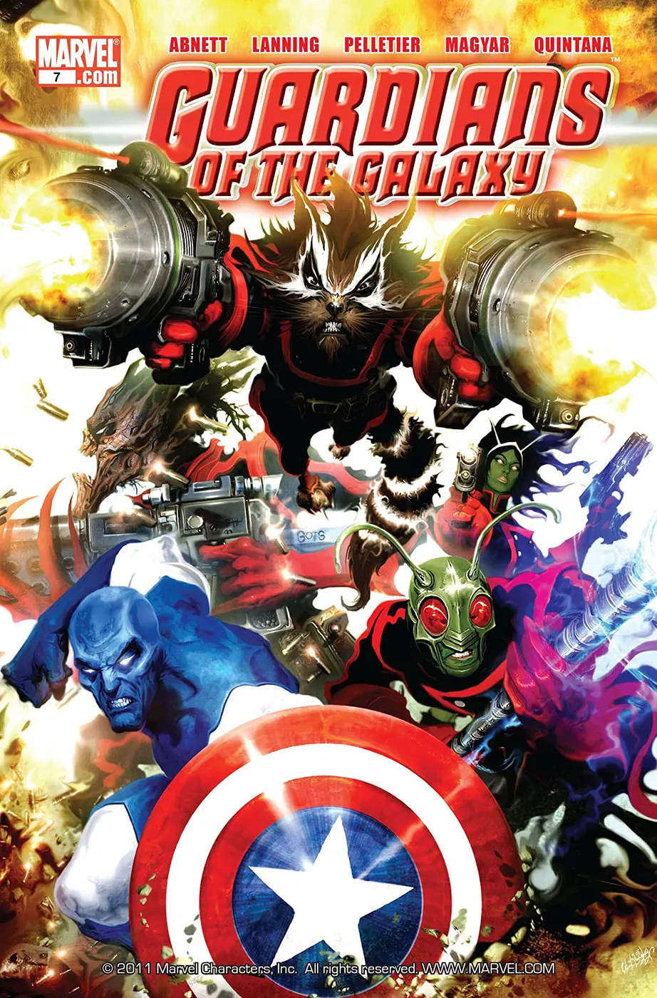 Cover of Guardians of the Galaxy #7