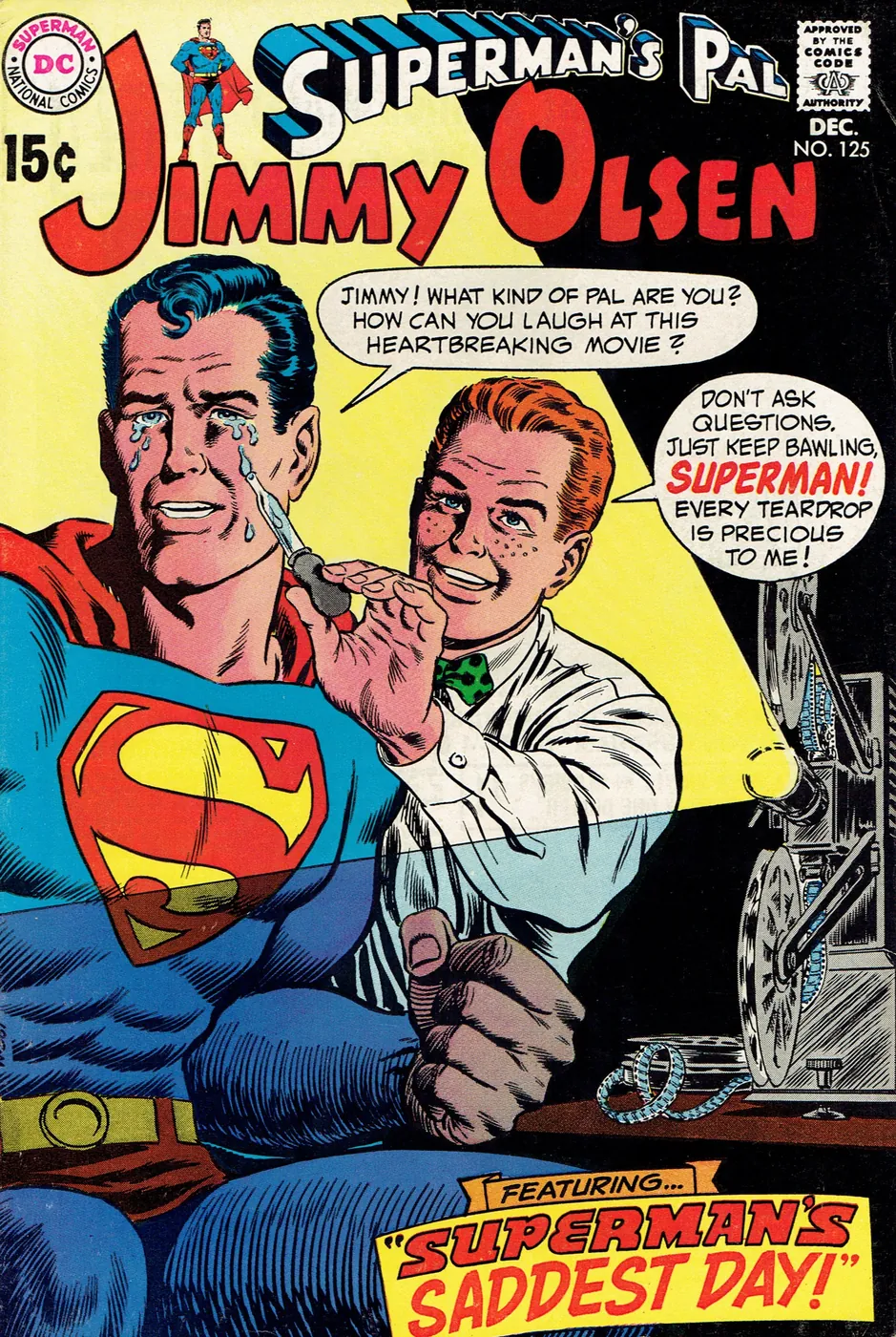 Cover of Superman's Pal, Jimmy Olsen #125