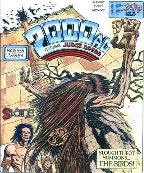 Cover of 2000 AD #355
