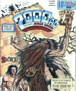 Cover of 2000 AD #355