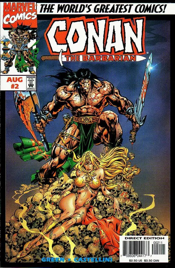 Cover of Conan the Barbarian #2