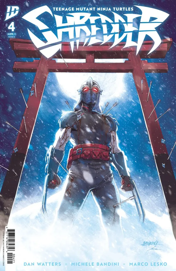 Cover of Teenage Mutant Ninja Turtles: Shredder #4