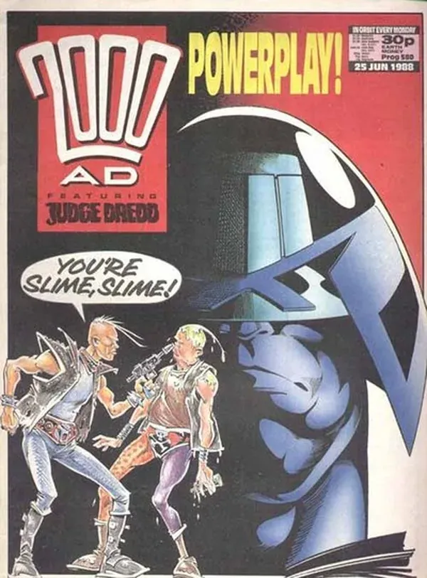 Cover of 2000 AD #580