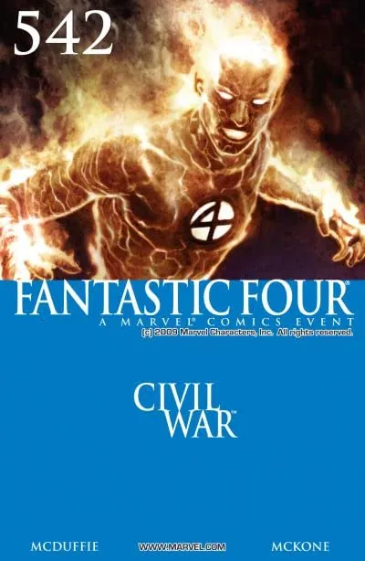 Cover of Fantastic Four #542