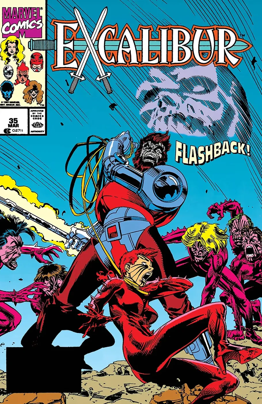 Cover of Excalibur #35