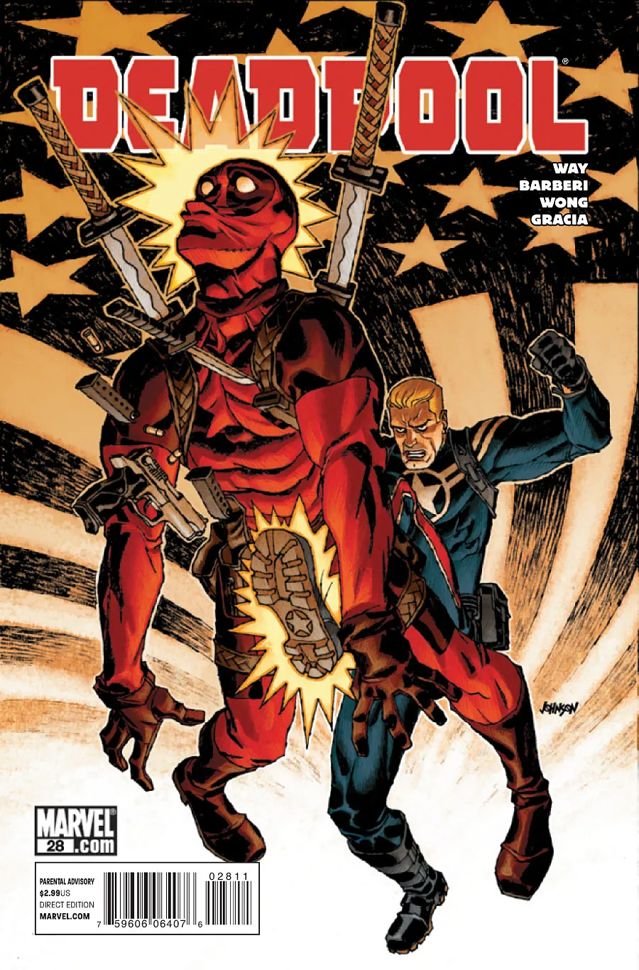 Cover of Deadpool #28
