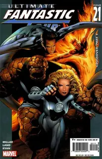 Cover of Ultimate Fantastic Four #21