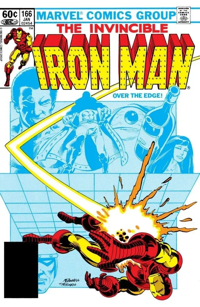 Cover of Iron Man #166