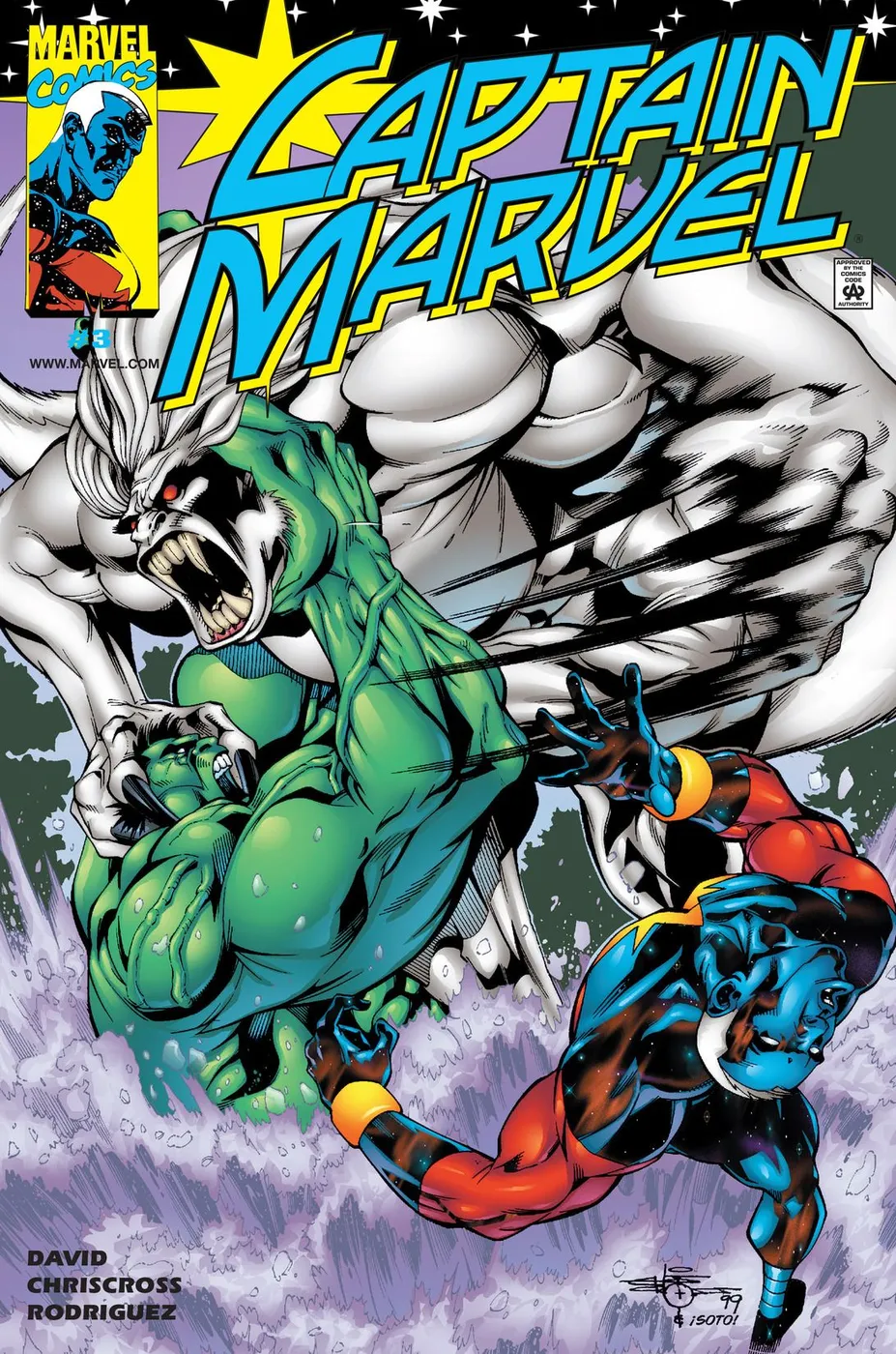Cover of Captain Marvel #3