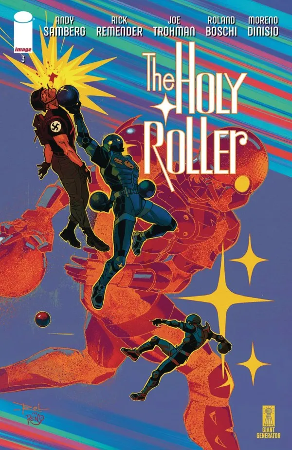 Cover of The Holy Roller #3
