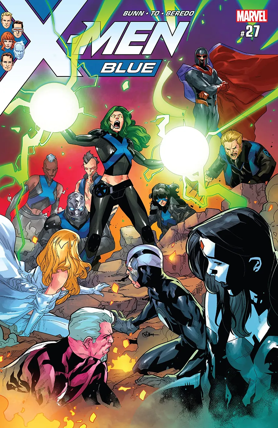 Cover of X-Men: Blue #27