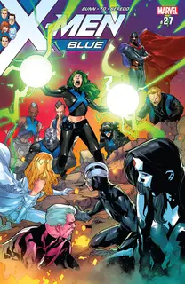 Cover of X-Men: Blue #27