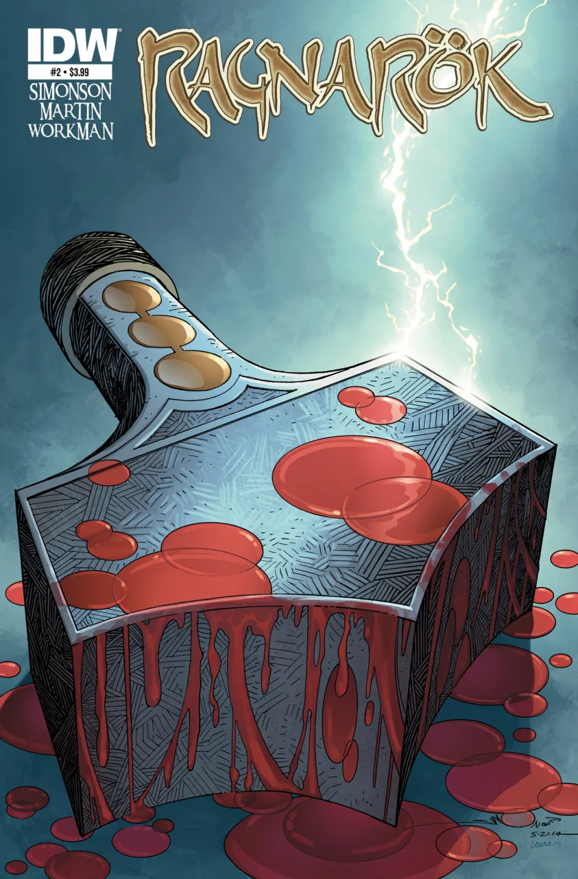 Cover of Ragnarök #2