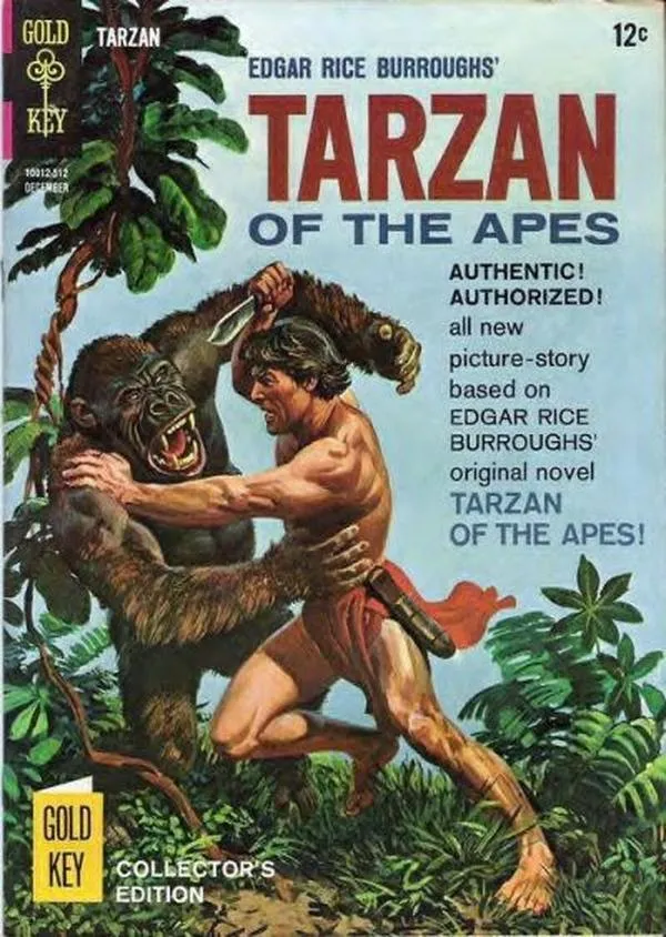 Cover of Edgar Rice Burroughs' Tarzan of the Apes #155
