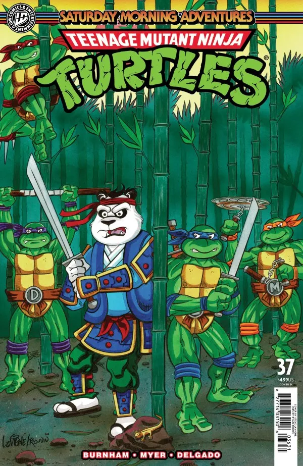 Cover of Teenage Mutant Ninja Turtles: Saturday Morning Adventures #37