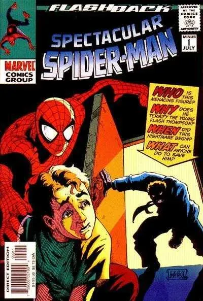 Cover of The Spectacular Spider-Man #-1