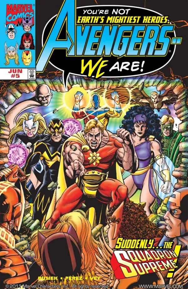 Cover of Avengers #5