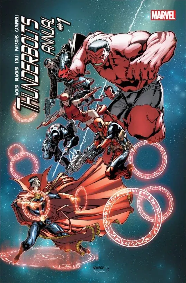 Cover of Thunderbolts Annual #1