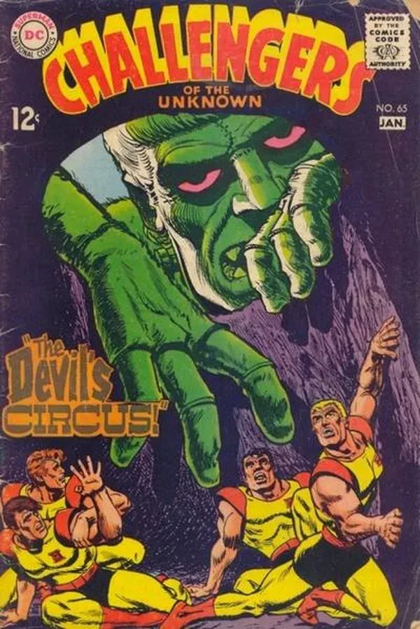 Cover of Challengers of the Unknown #65