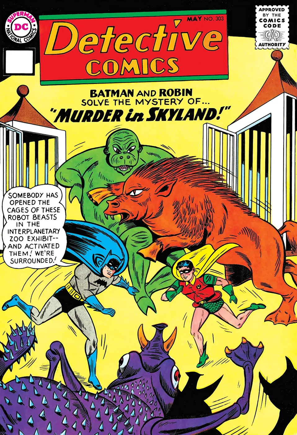 Cover of Detective Comics #303