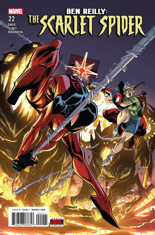 Cover of Ben Reilly: Scarlet Spider #22