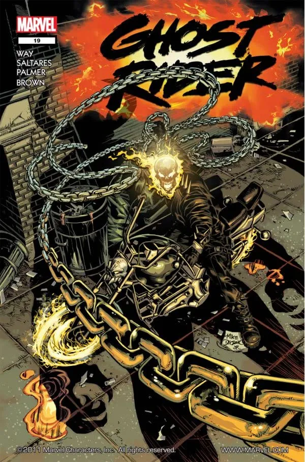 Cover of Ghost Rider #19