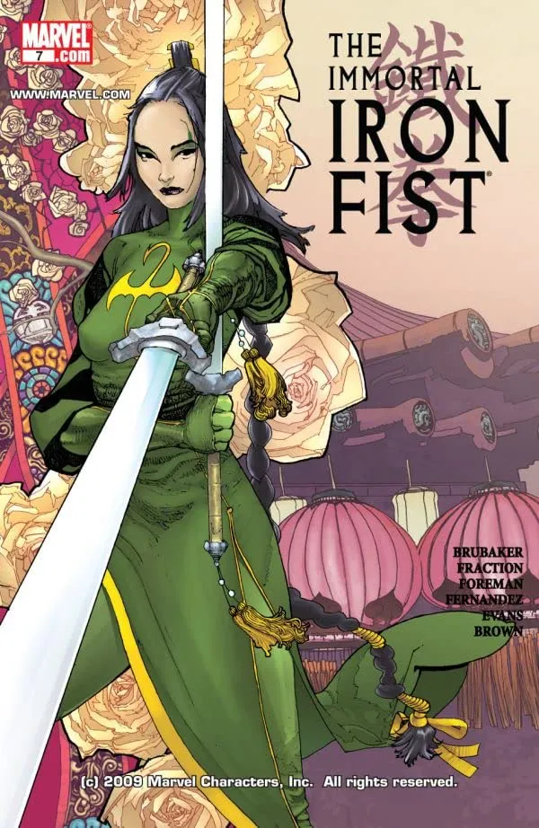 Cover of The Immortal Iron Fist #7