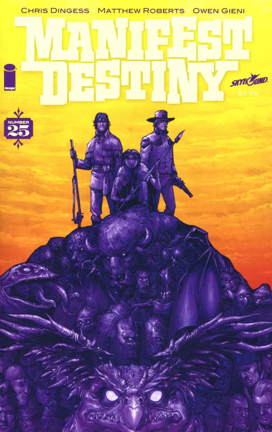 Cover of Manifest Destiny #25