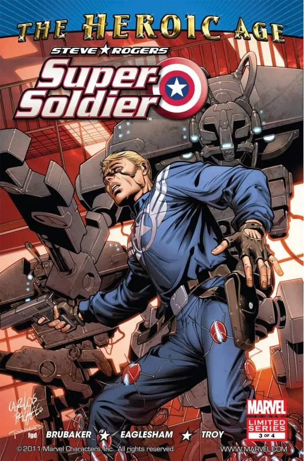 Cover of Steve Rogers: Super-Soldier #3