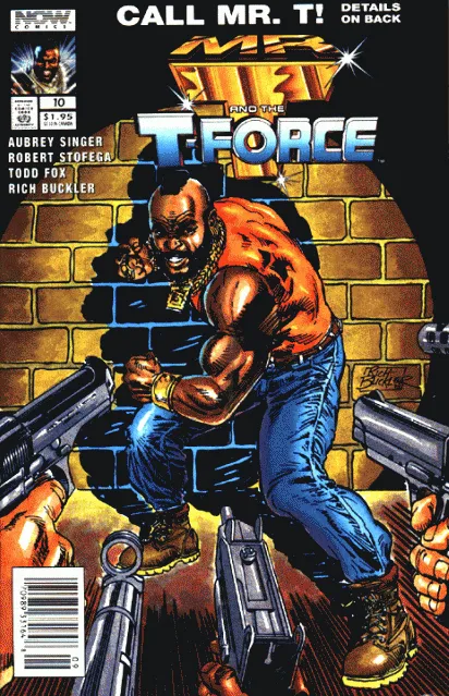 Cover of Mr. T and the T-Force #10