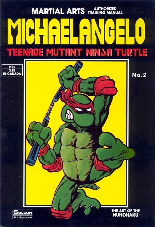 Cover of Teenage Mutant Ninja Turtles Authorized Martial Arts Training Manual #2