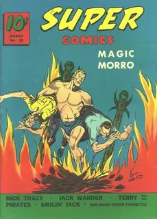 Cover of Super Comics #22