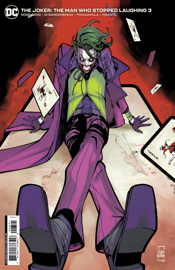 Cover of The Joker: The Man Who Stopped Laughing #3