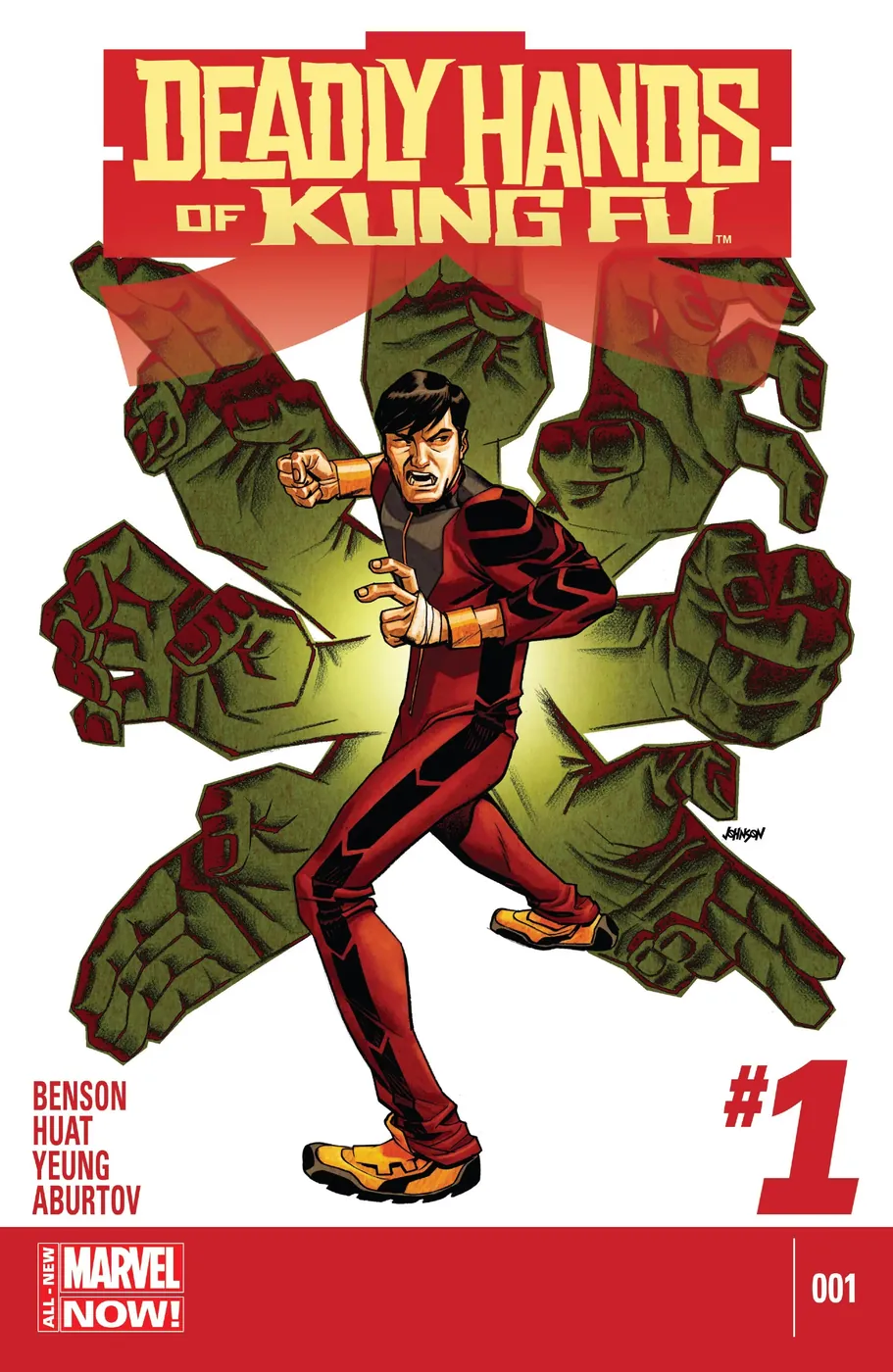 Cover of Deadly Hands of Kung Fu #1