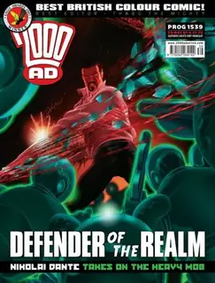 Cover of 2000 AD #1539