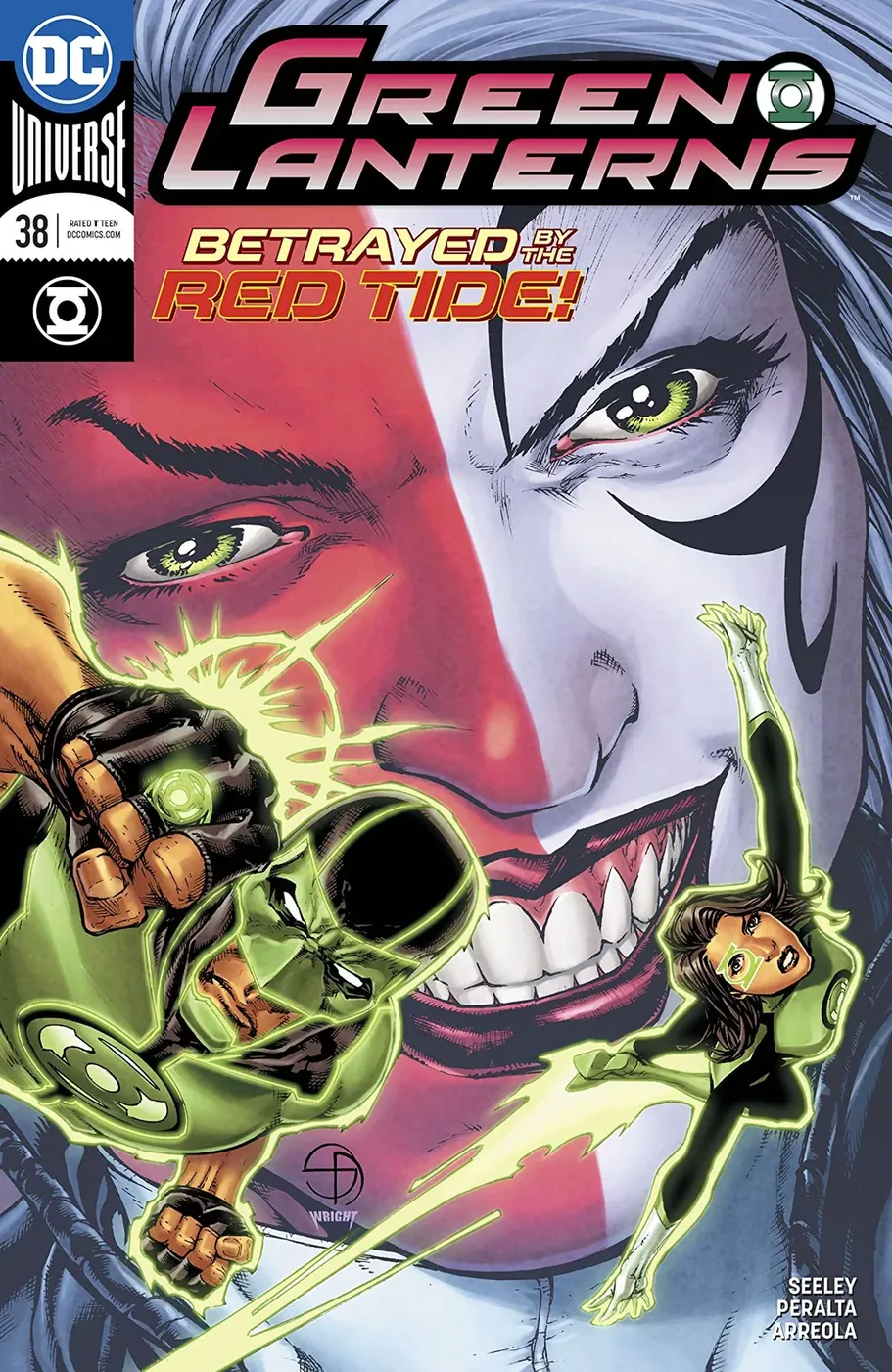 Cover of Green Lanterns #38