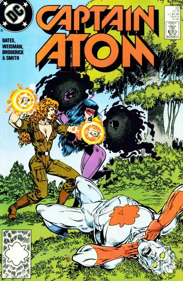 Cover of Captain Atom #22