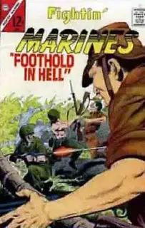 Cover of Fightin' Marines #74