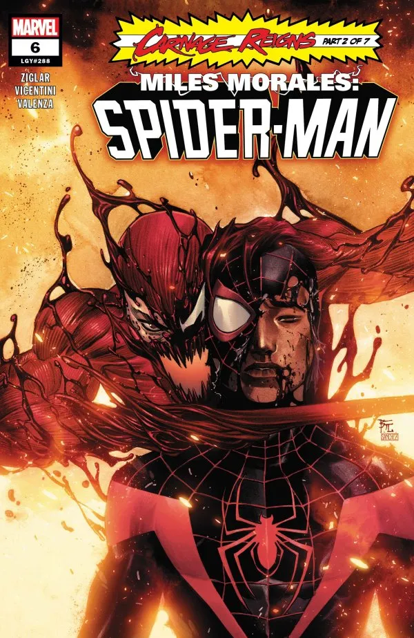 Cover of Miles Morales: Spider-Man #6 (288)
