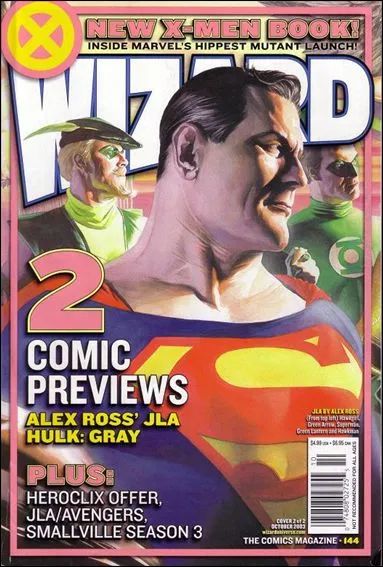 Cover of Wizard: The Comics Magazine #144