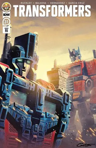 Cover of Transformers #31