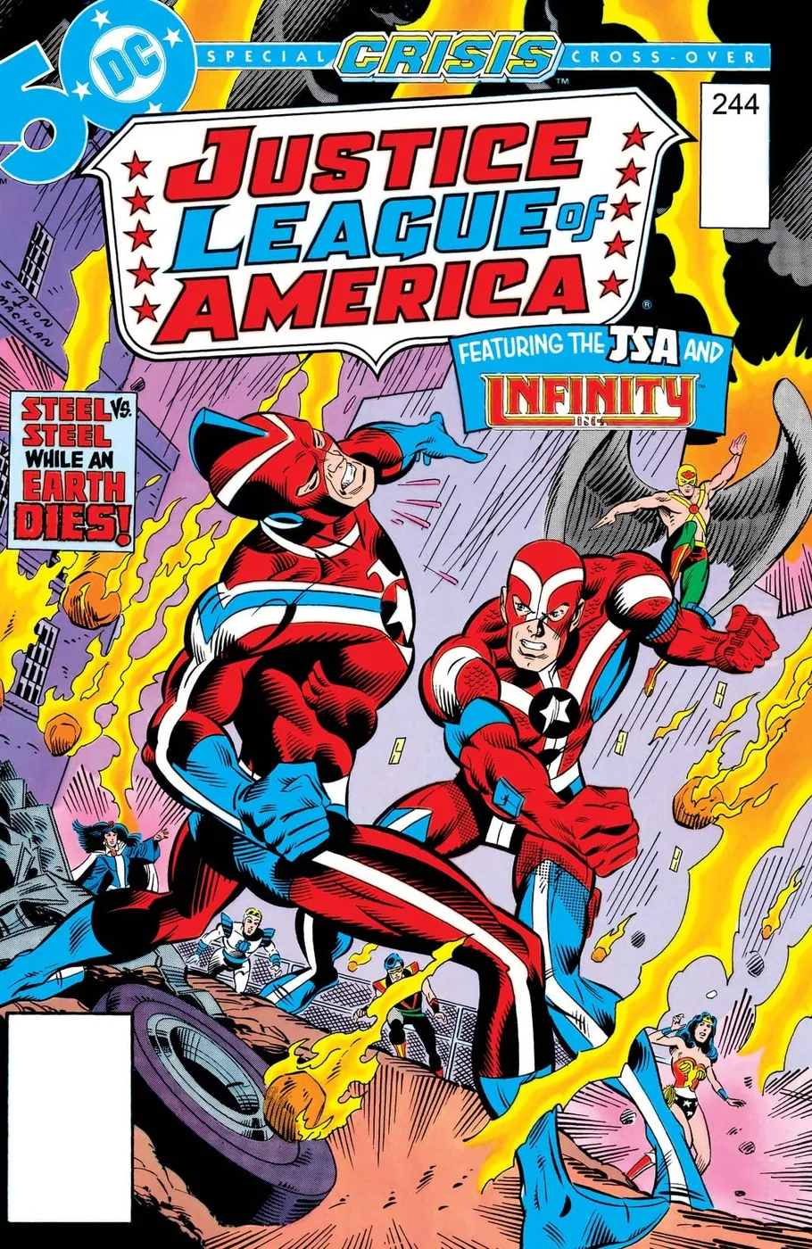 Cover of Justice League of America #244
