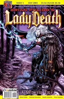 Cover of Brian Pulido's Lady Death: A Medieval Tale #5