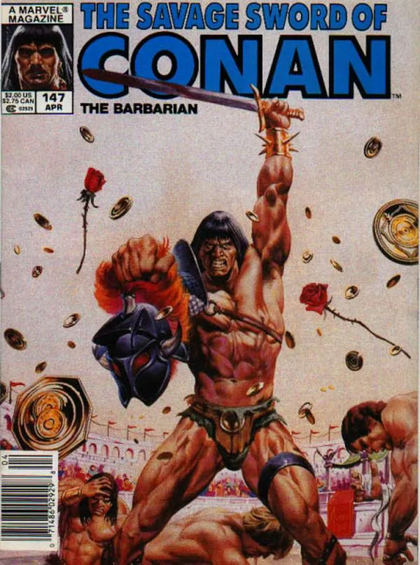 Cover of The Savage Sword of Conan #147