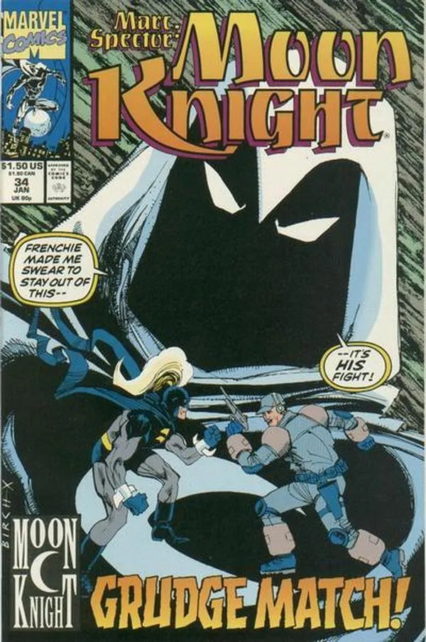 Cover of Marc Spector: Moon Knight #34