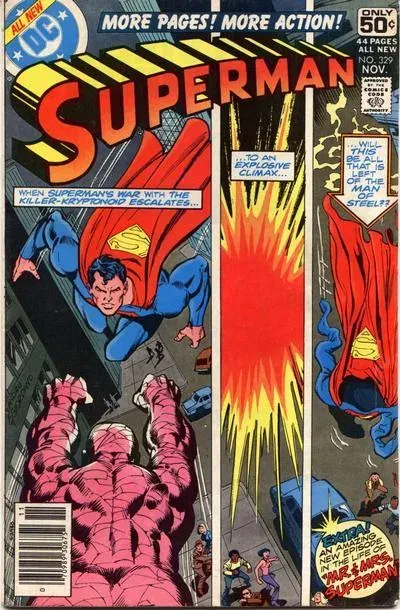 Cover of Superman #329