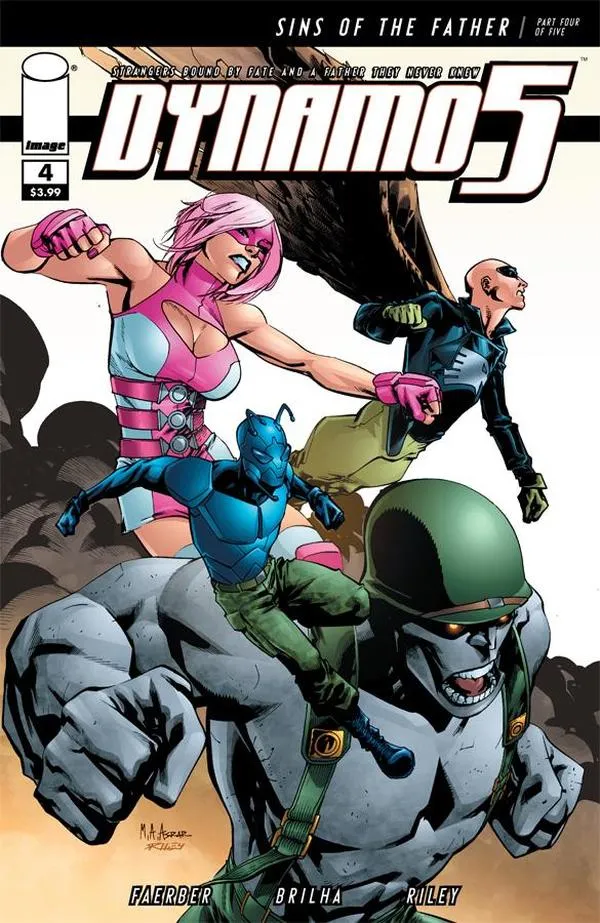 Cover of Dynamo 5: Sins of the Father #4