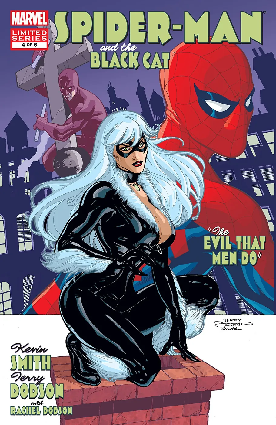 Cover of Spider-Man / Black Cat: The Evil That Men Do #4